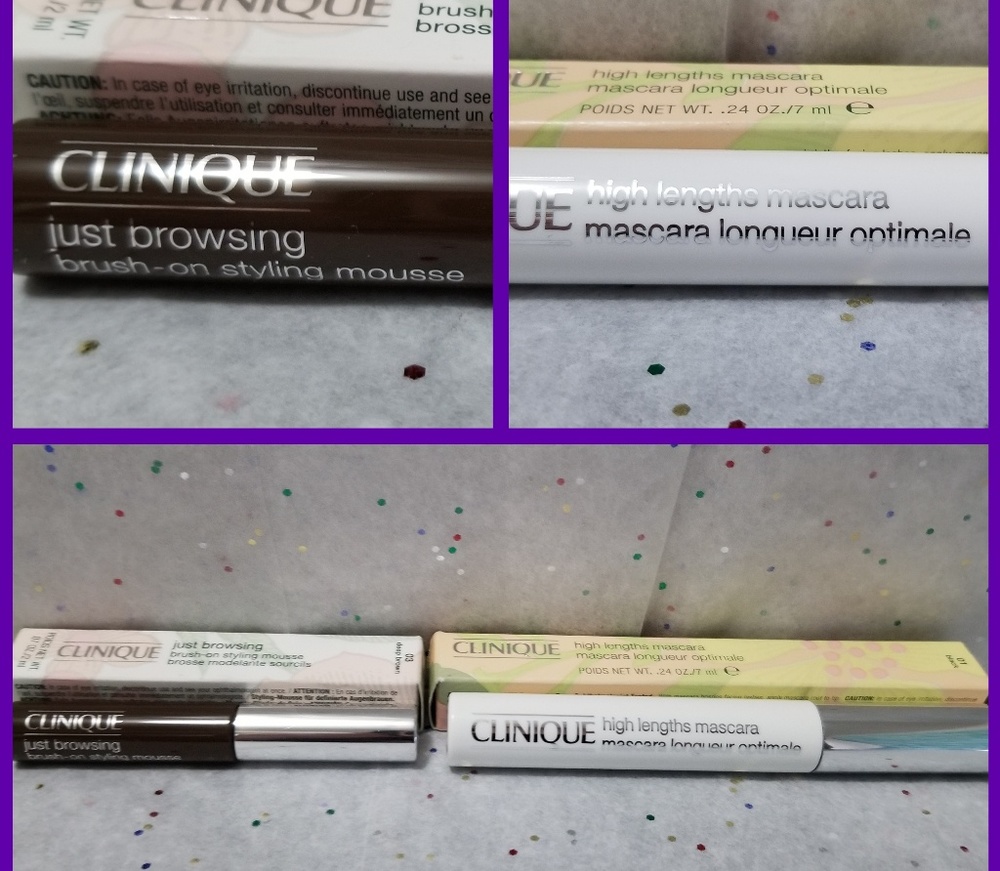 High Lengths Mascara and Just Browsing brush